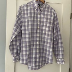Jos. A. Banks plaid button- up shirt size M